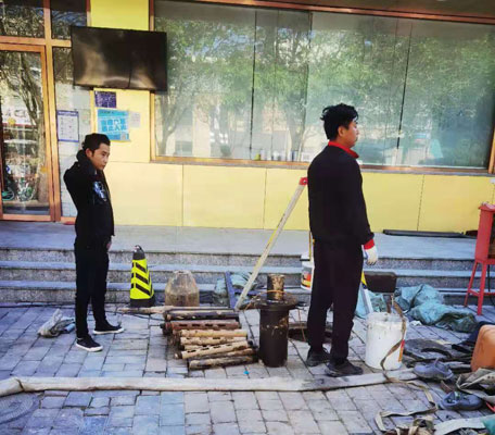 肃宁马路顶管施工